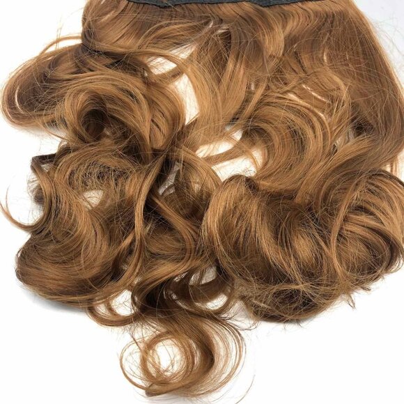 3/$30  20" 1-pack 3/4 Full Head Curly Wave Clips in on Synthetic Hair Extensions - Picture 9 of 15